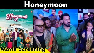 Honeymoon | Movie Screening | Gippy Grewal | Jasmin Bhasin | Karamjit Anmol