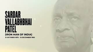 रियासतों में बंटे देश को एक सूत्र में पिरोया, भारत को जोड़ा | लौहपुरुष Sardar Vallabhbhai Patel