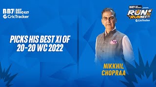 Nikkhil Chopraa picks his best XI of 20-20 WC 2022