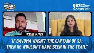 Wasim Jaffer opines on Bavuma's captaincy