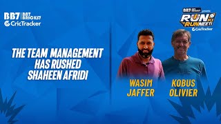 Wasim Jaffer and Kobus Olivier opines on Shaheen Afridi