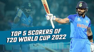 T20 World Cup 2022: Top 5 run-scorers of the tournament so far