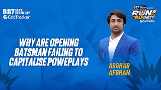 Asghar Afghan opines on opening batsman not utilising powerplays