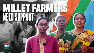 बाजरे की खेती करने वाले ने अपनी समस्याओं से अवगत करवाने के लिए Rahul Gandhi से मिले