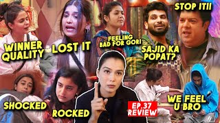 Bigg Boss 16 Review Ep. 37 | Priyanka vs Nimrit, Shiv Kiska Popat, Sajid, Sumbul Well Done, MC Stan