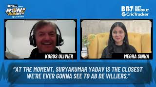 Kobus Olivier heaps praise on SuryaKumar Yadav