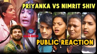 Bigg Boss 16 Public Reaction | Priyanka Vs Nimrit And Shiv, Public Hai Kiske Sath, Public Reaction