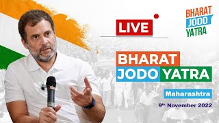 LIVE: #BharatJodoYatra resumes for it's second leg of the 63rd day.