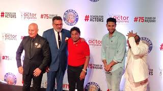 Jhonny Lever, Siddhant Chaturvedi At Uunchai Film Premiere