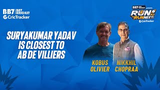 Nikkhil Chopraa and Kobus Olivier opines on SURYAKUMAR YADAV