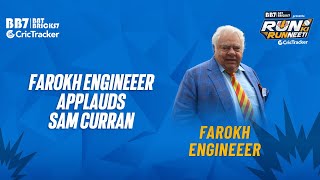 Farokh Engineeer applauds Sam Curran