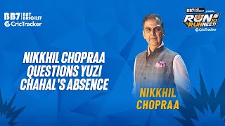 Nikkhil Chopraa questions Yuzi Chahal's absence