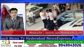 HYDERABAD NEWS EXPRESS | Khawateen Ko Lorry Ne Maari Takkar | SACH NEWS |