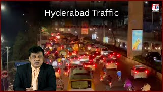 Kab Hoga Hyderabad Mein Traffic Ka Masla Hal ? | Ambulance Phasi Traffic Mein | Malakpet |@Sach News