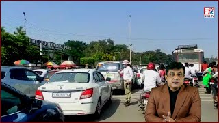 Hyderabad Ki Traffic Mein Horaha Hai Izafa | Kaha Hai Traffic Police | Bahadurpura |@Sach News