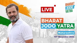 LIVE: With the blessings of Bhagwan Birsa Munda the #BharatJodoYatra moves forward from Anjankhed.