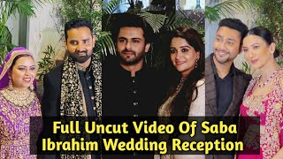 Saba Ibrahim Wedding Reception FULL VIDEO With Dipika Kakar, Shoaib Ibrahim, Family & Friends