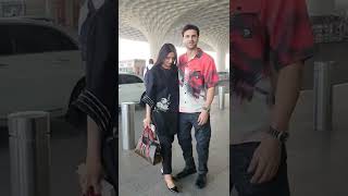 Divyanka Tripathi & Vivek Dahiya Spotted At Mumbai Airport