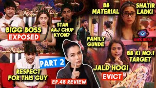 Bigg Boss 16 Review EP. 48 PART 2  | Shalin Respect, Priyanka Sahi Ya Galat? Stan Shiv Bach Gaye