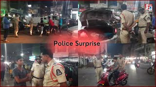 Surprise Checking By Police At Moghalpura | Hyderabad |@Sach News