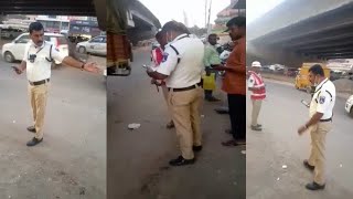 Akhir Kya Hua Hain Police Ko ? | Dhekiye Shamshabad Par Traffic Police Ka Naya Karnama | SACH NEWS |