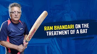 Ram Bhandari shares his view on the treatment of Bat