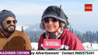 Kashmir Crown team visited world famous tourist place Gulmarg and got their views about gulmarg