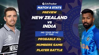 New Zealand vs India- 3rd T20I, Match Prediction, Stats and Preview