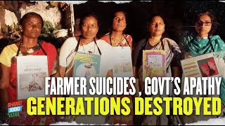 Vaishali, is one among the thousands of farmer whose husband committed suicide | Bharat Jodo Yatra