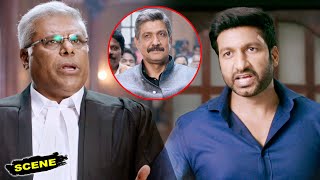 Shivan Tamil Movie Scenes | Sampath Raj Lawyer Ashish Vidyarthi Reverse Counter To Gopichand