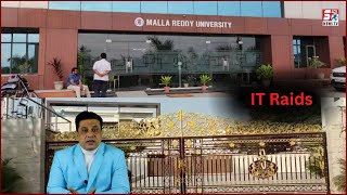 Telangana Mein IT Ke Chapay Shuru | Malla Reddy Collage Par Chapay Maari |@Sach News