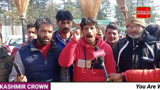 Sweepers casual labours and daily wagers  of Municipal Committed Tangmarg  Gulmarg working