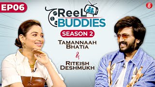 Riteish Deshmukh, Tamannaah Bhatia on Genelia, Plan B in life, her dream partner | Reel Buddies 2