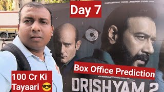 Drishyam 2 Movie Box Office Prediction Day 7