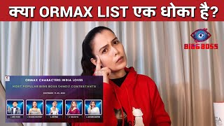 Bigg Boss 16 | Kya BB Ki Ormax List Ek Dhoka Hai? | Priyanka Shiv Abdu Stan