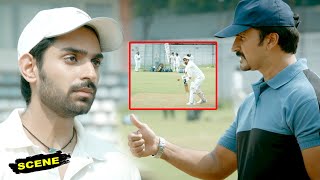 Gamanam Tamil Movie Scenes | Shiva Kandukuri Cricket Training From Coach Ravi Prakash