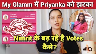 Bigg Boss 16 | My Glamm Me Priyanka Ko Jhatka.. Kaise Badh Rahi Hai Nimrit Ki Voting?