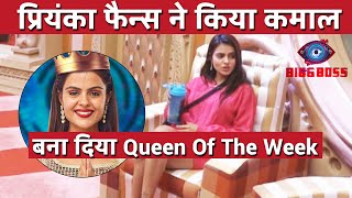 Bigg Boss 16 | Priyanka Fans Ne Kiya Kamaal.. Priyanka Bani Queen Of The Week