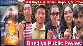 Bhediya Movie Public Review At Cinepolis, Andheri West First Day First Show In Mumbai