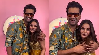 Shehnaaz Gill & Vicky Kaushal At Her Chat Show Desi Vibes With Shehnaaz Gill