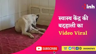 INH EXCLUSIVE : स्वास्थ केंद्र की बदहाली का Video Viral, Bed पर इंसानो की जगह कुत्ते सोते हुए दिखे
