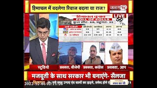 Himachal Pradesh:Exit Poll  ने बढ़ाया सियासी पारा! | चुनावी ‘दंगल’ में किसका लगेगा दांव ? | Janta TV