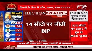 Delhi MCD Election Results: 30 सीटों के नतीजे आए सामने, BJP को मिली 14 पर जीत