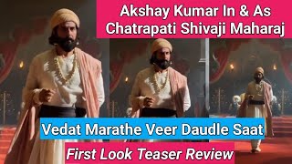 Vedat Marathe Veer Daudle Saat First Look Teaser Review Featuring Bollywood Superstar Akshay Kumar