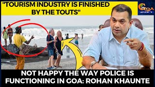 Tourism Industry in Goa is finished by touts in beach belt