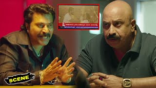Shylock Kannada Movie Scenes | War of Words Between Mammootty & Siddique