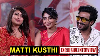 Matti Kusthi Movie Team Special Interview | Vishnu Vishal, Aishwarya Lekshmi | BhavaniHD Movies