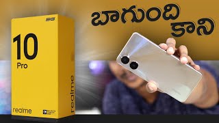 Realme 10 Pro 5G Mobile Unboxing & Initial Impressions in Telugu