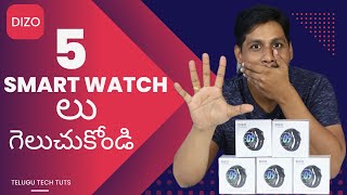 Dizo Watch R Talk Go ⌚ Unboxing and Review in Telugu
