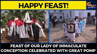#HappyFeast! Feast of Our Lady of Immaculate Conception celebrated with great pomp